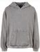 Build Your Brand - Acid Washed Oversize Dames Hoodie - Asphalt maat XXL