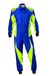 racing OMP FIA 8856-2018 Racestsuit First Evo, comfort en ademend vermogen, blauw/geel, maat 50
