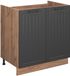 Vicco Fame-Line Wastafelkast – 80 cm, WB Antraciet Donkergrijs