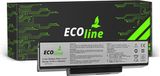 EcoLine A32-K72 A32-N71 Batterie Convient pour Asus A32-K72 K72 K73 N71 N73 / 11.1V 5200mAh