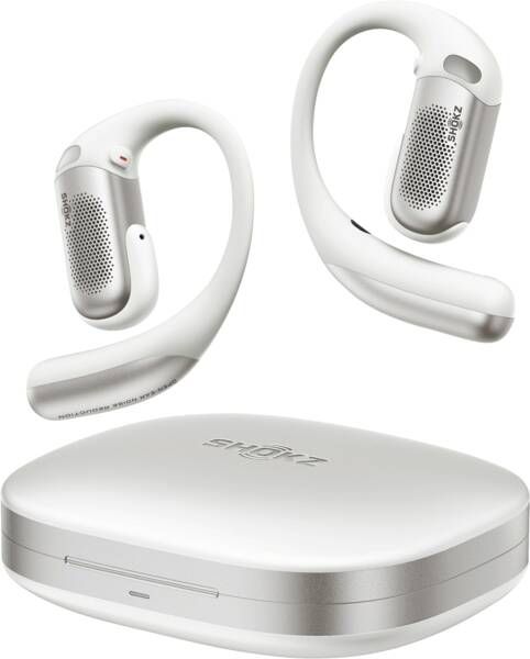 Shokz OpenFit Pro Headset - True Wireless Stereo (TWS) - Ear-hook - White