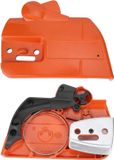 Merkloos Jonsered Kettingzaag - Chain Brake Bar Side Cover Montage