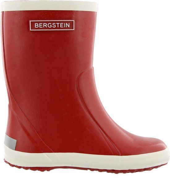 Bergstein Rainboot Unisex Junior Regenlaarzen - Rood - Maat 23