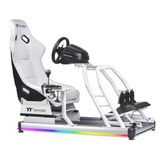 Thermaltake GR500 – Racing Simulator Cockpit – Verstelbare Seat & Stevig Frame - Snow