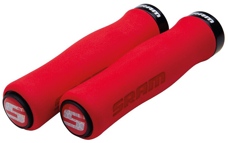 SRAM Contour Locking Grips, red/black