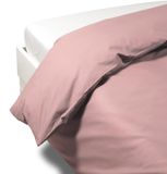 Percale ensemble de literie, 100% coton, rose, pour un lit deux places
