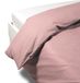Percale ensemble de literie, 100% coton, rose, pour un lit deux places
