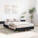 vidaXL Bedframe Zwart Eiken Houtvezel 203 x 123 x 25 cm