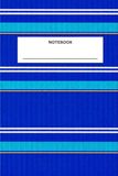 Mombasa Blue Notebook: Kikoy-Inspired African Lined Journal