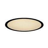 SLV MEDO 30 inbouwlamp, basalt, zwart