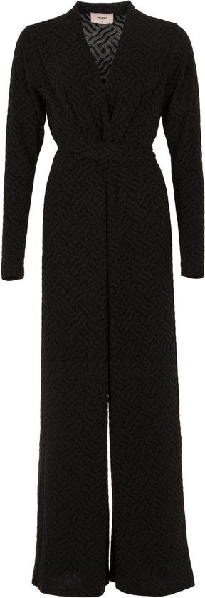 Freebird Jumpsuit Zwart Vasili Ls