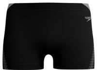 Speedo HyperBoom Splice Aquashort Heren Sportzwembroek - Zwart/Grijs