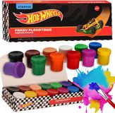 Posterverf Hot Wheels Posterverf om mee te schilderen, posterverf voor school 12 KLEUREN 20 ml in potjes 3+