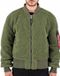 Alpha Industries MA-1 Teddy Jas Groen S Man