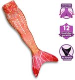 Mermaid Sisters Zeemeerminstaart voor Meisjes - Oranje - Maat 146-158