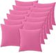 vidaXL - Coussin - Rose - Polyester - 12 pièces