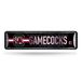 Rico Industries NCAA South Carolina Gamecocks Home Decor Metalen straatbord (10,2 cm x 38,1 cm) - Geweldig voor thuis, kantoor, slaapkamer en mannengrot - Gemaakt
