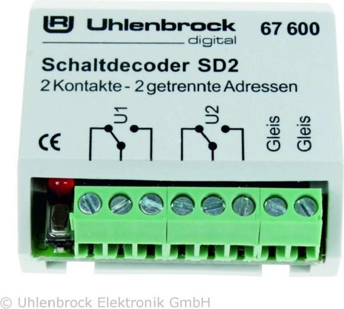 uhlenbrock - Sd2 Schakeldecoder (Uh67600)