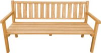AXI Violette Tuinbank van hout 170 cm – Bruin – 3-persoons bank – Hoge Rugleuning – FSC 100% hout