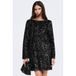 ONLY Maxi Dress with Sequins - Black
