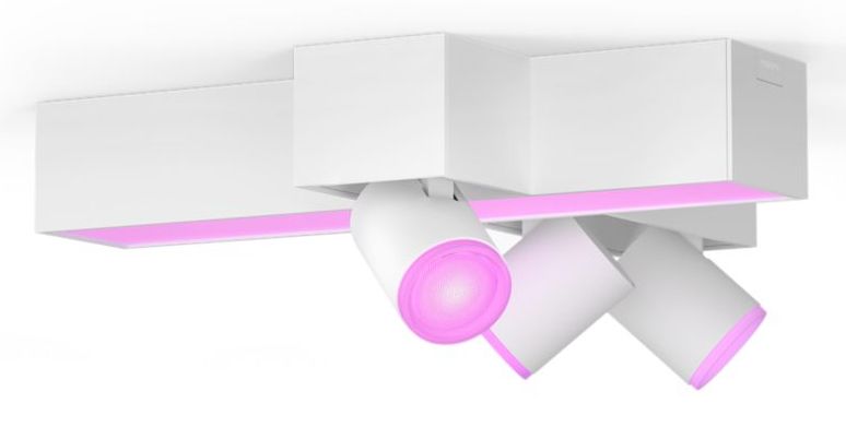 Philips Hue Centris Opbouwspot - 3-Spots - Wit - RGB - Dimbaar - Smart Home