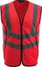 Mascot Safe Supreme Veiligheidshesje 50145-982 - Hi-Vis rood - M