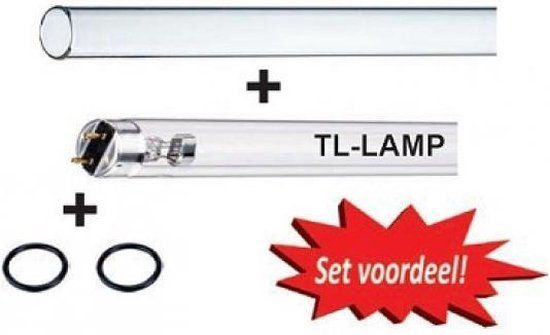 TMC UV-C TL lamp set 55 watt - vervangset uvc