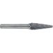 Exact 72472 Fraise sur tige Carbure de tungstène cône Longueur 50 mm Diamètre de tige 6 mm