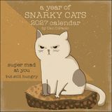Andrews McMeel Publishing A Year of Snarky Cats 2027 Wall Calendar