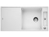 BLANCO Silgranit spoelbak, 990x500 mm, met afvoerbediening en toebehoren, InFino, wit