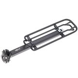 Point Bagagedrager voor montage op zadelpen - aluminium, zwart, Ø 25,4-31,8 mm, 05034000