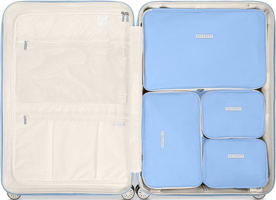 SUITSUIT Fabulous Fifties - Packing Cubes - Set van 4 - Chambray Blue