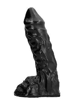 All Black Dildo 23 cm (2