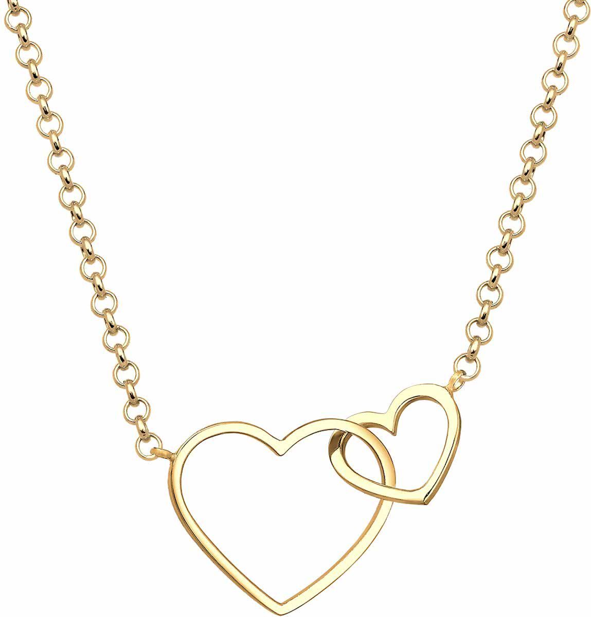 Elli Halsketting Hartje 925 Sterling Zilver