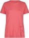 CMP T-shirt en coton biologique pour femme, Corail, Taille S