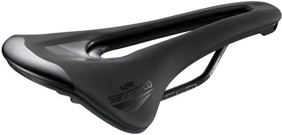 Selle San Marco SHORTFIT 2.0 Open-Fit Dynamic Narrow S3 Zwart