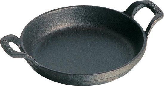 Staub Mini Schaal - Rond - 12 cm - Zwart - Gietijzer