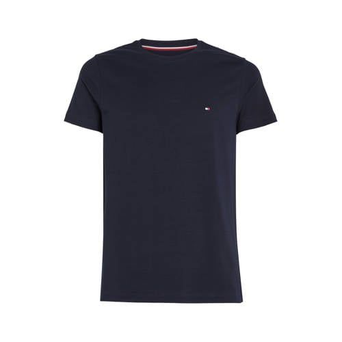 Tommy Hilfiger Slim Fit T-shirt met Logo Desert Sky