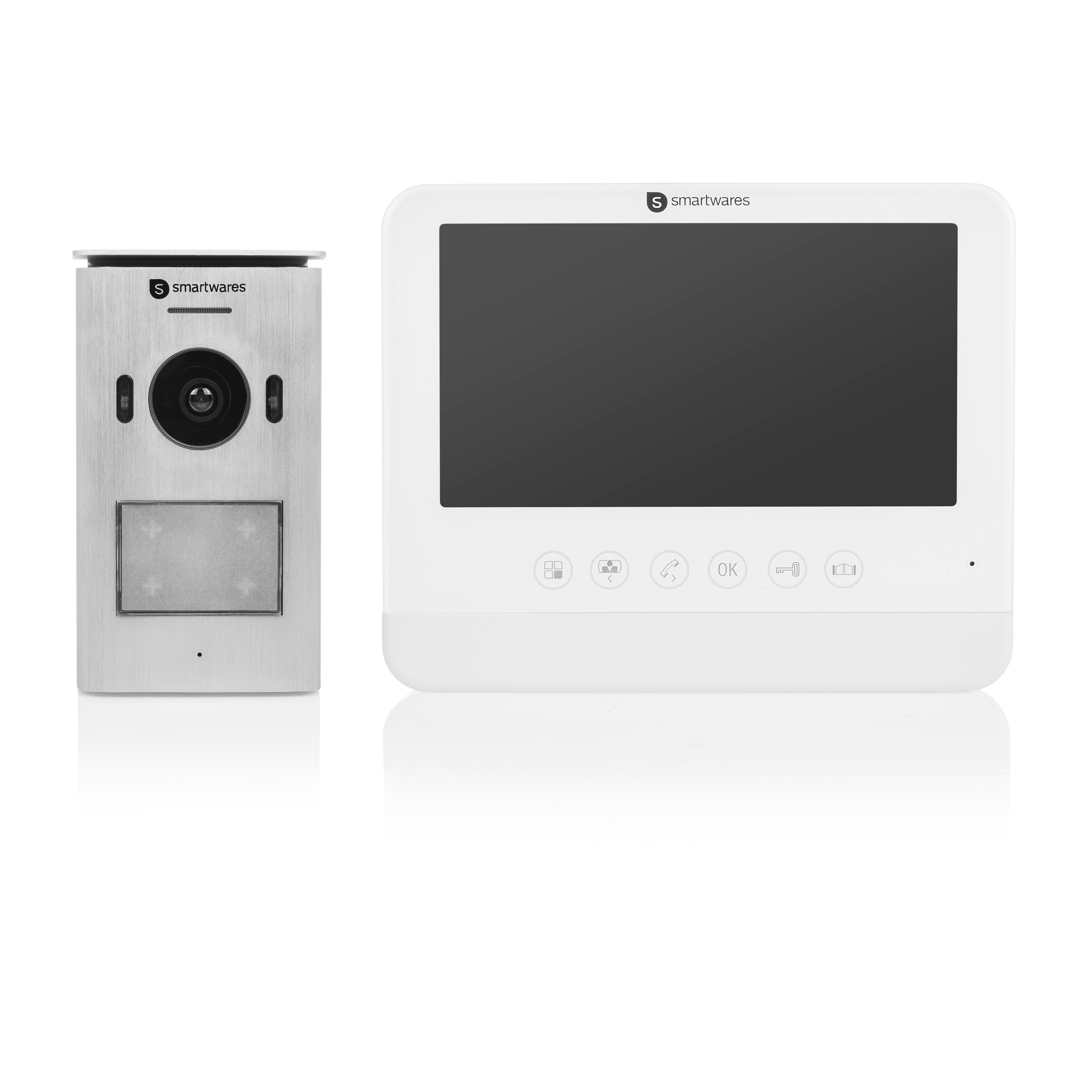 Smartwares DIC-22212 Video intercom systeem voor 1 appartement wit, aluminium deurbel/intercom kopen? | | helpt kiezen