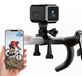 Caméra d'action - 4K Wi-Fi - Grand angle 140° - 8 heures de pile - Noir
