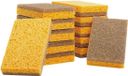 Merkloos Keukenborstel - 6 stuks - Geel