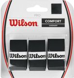 Wilson Pro Overgrip Zwart - 3 stuks