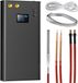 3GOA Poste à souder par points - Rechargeable - Batterie 7500 mAh - Appareil portable - Stockage d'énergie - Certifié CE - Noir