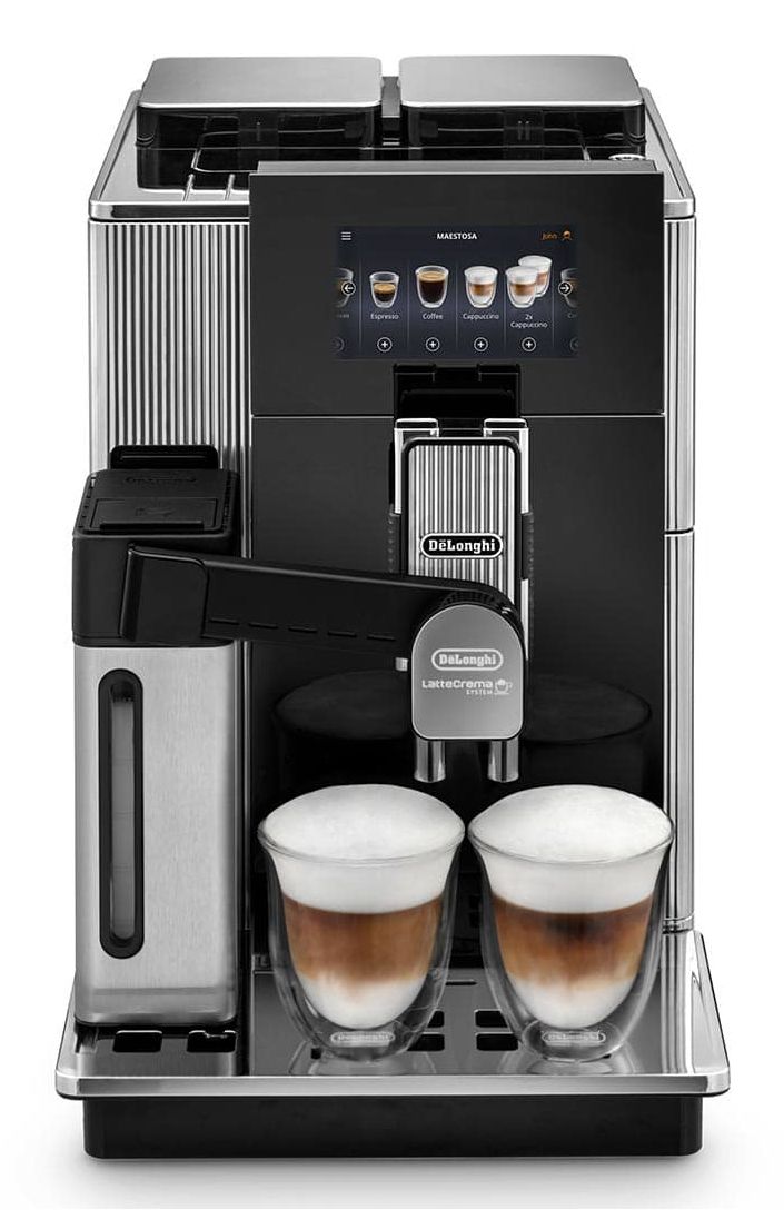 De'Longhi Maestosa EPAM960.75.GLM Volautomatische Combi Koffiemachine - Zwart/RVS