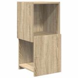 vidaXL Hoekkast 30,5x30x65cm Bewerkt Hout Sonoma Eik
