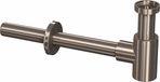 INK Bekersifon INK Laag Model incl Muurbuis en Rozet Brushed Nickel