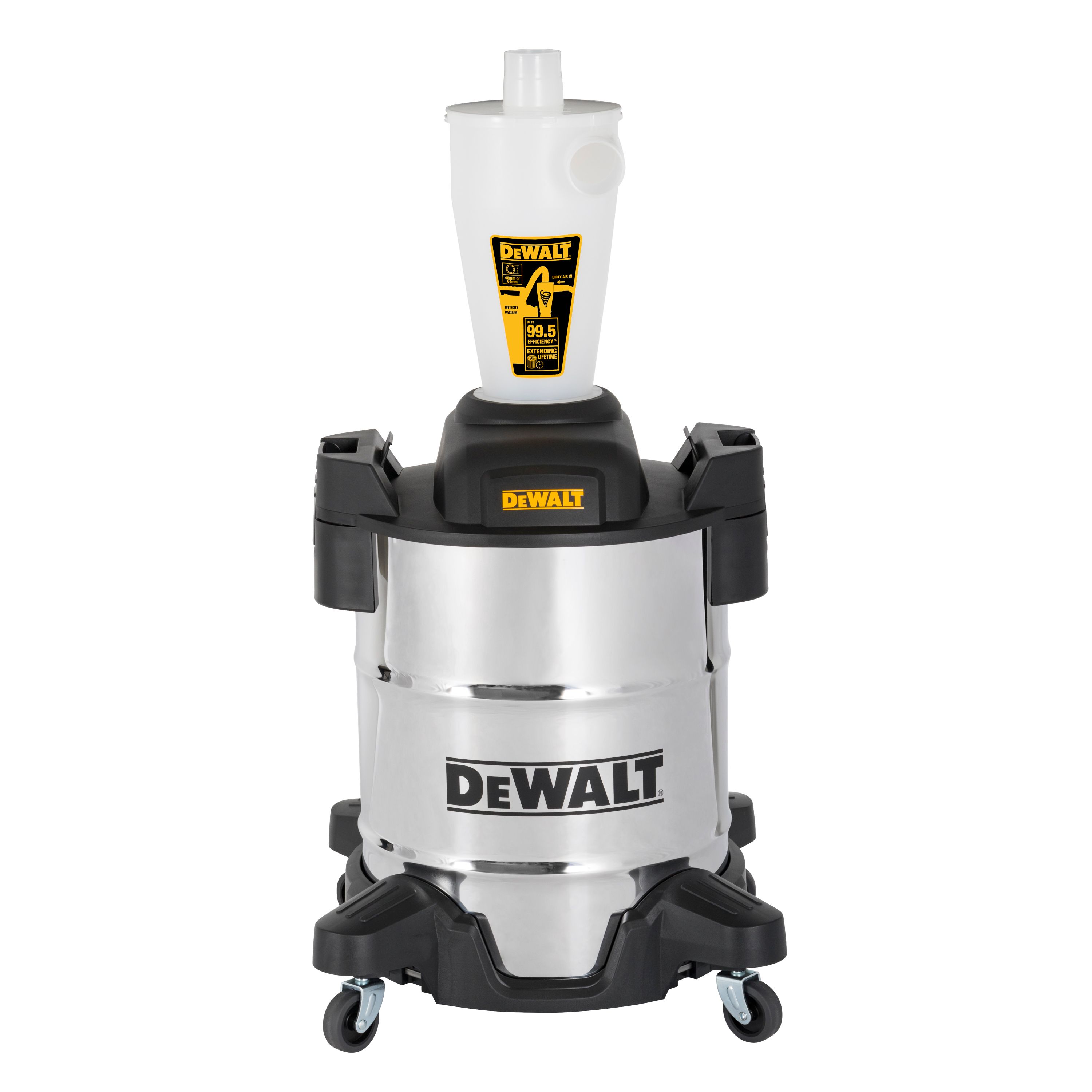 DeWALT DXVCS003 Voorafscheider RVS 34L