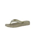 Ilse Jacobsen Platform slippers met zilveren mix strass steen CHEERFUL15