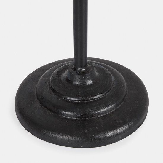 Loberon Vloerlamp Fenric zwart/bruin