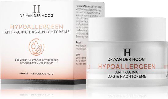 Dr. van der Hoog Anti-Aging Dagcreme - Hypoallergeen - 50ml